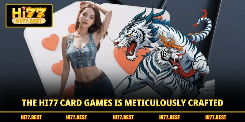 The HI77 card games is meticulously crafted